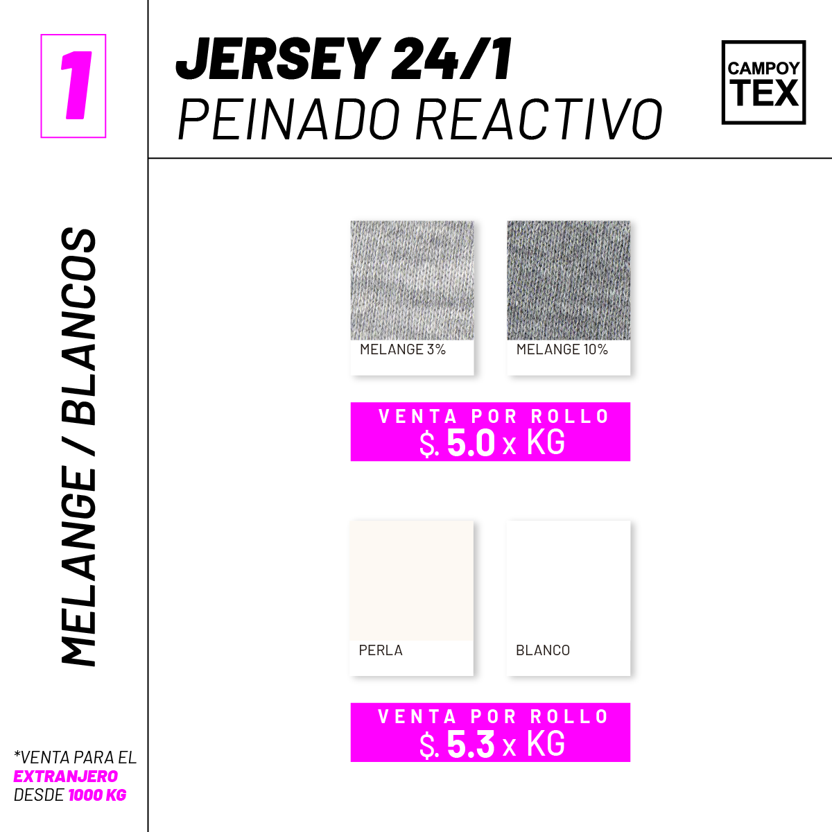 Jersey 24-1 Peinado Reactivo