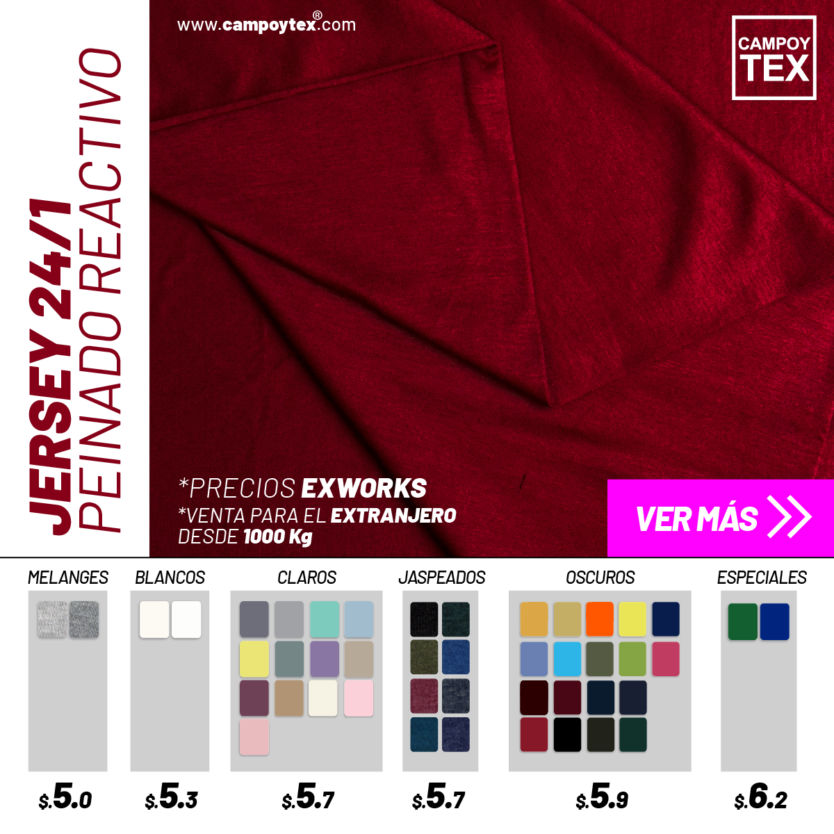 Jersey 24-1 Peinado Reactivo